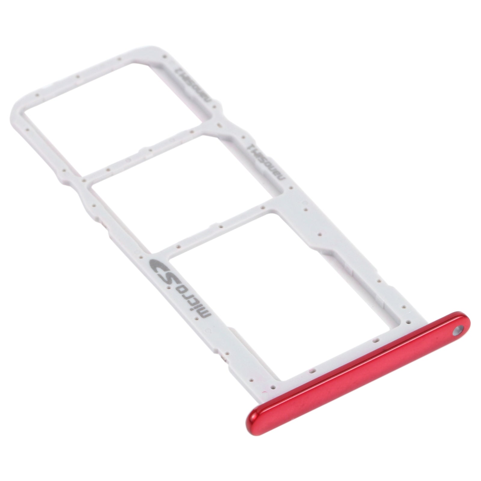 SIM Card Tray + SIM Card Tray + Micro SD Card Tray for LG K42 / K52 (Brazil) LMK420 LMK420H LMK420E LMK420Y(Red)