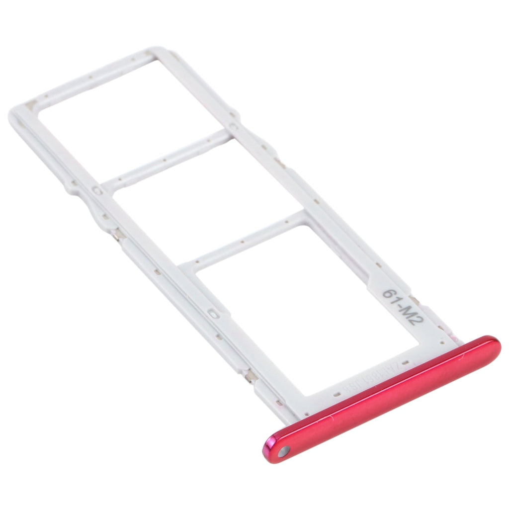 SIM Card Tray + SIM Card Tray + Micro SD Card Tray for LG K42 / K52 (Brazil) LMK420 LMK420H LMK420E LMK420Y(Red)