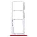 SIM Card Tray + SIM Card Tray + Micro SD Card Tray for LG K42 / K52 (Brazil) LMK420 LMK420H LMK420E LMK420Y(Red)