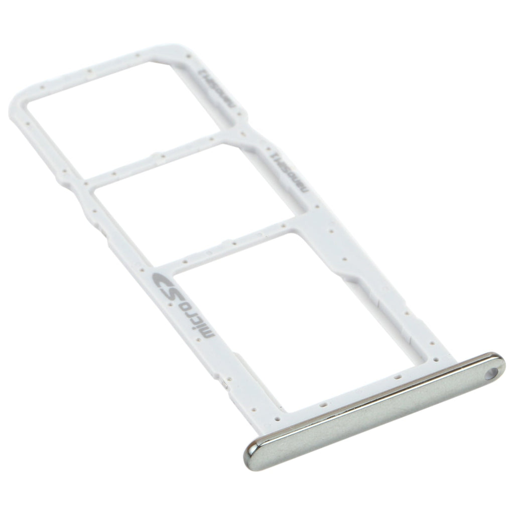 SIM Card Tray + SIM Card Tray + Micro SD Card Tray for LG K42 / K52 (Brazil) LMK420 LMK420H LMK420E LMK420Y(Silver)