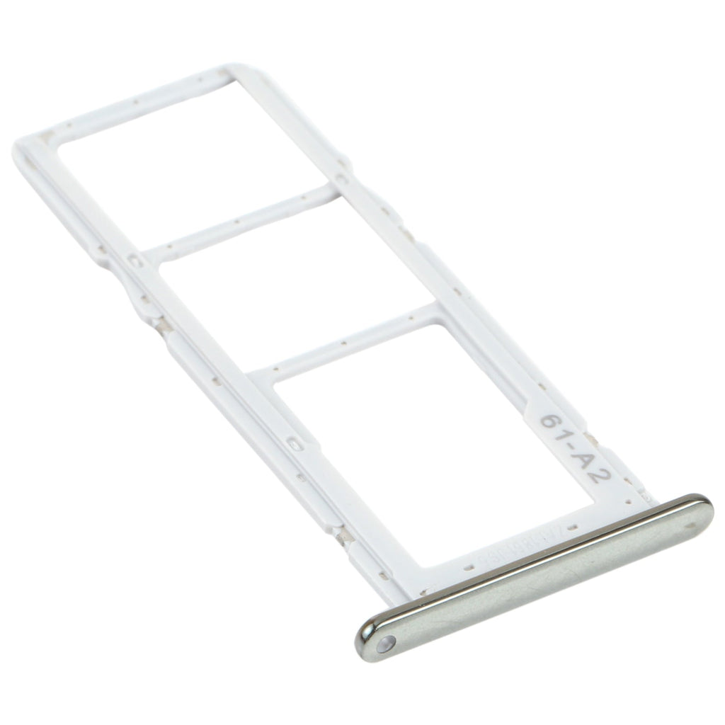 SIM Card Tray + SIM Card Tray + Micro SD Card Tray for LG K42 / K52 (Brazil) LMK420 LMK420H LMK420E LMK420Y(Silver)