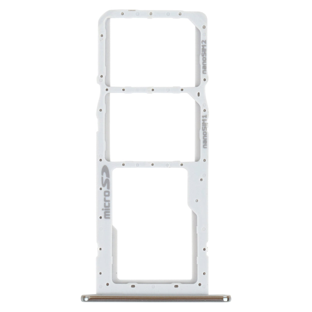 SIM Card Tray + SIM Card Tray + Micro SD Card Tray for LG K42 / K52 (Brazil) LMK420 LMK420H LMK420E LMK420Y(Silver)