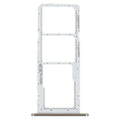 SIM Card Tray + SIM Card Tray + Micro SD Card Tray for LG K42 / K52 (Brazil) LMK420 LMK420H LMK420E LMK420Y(Silver)