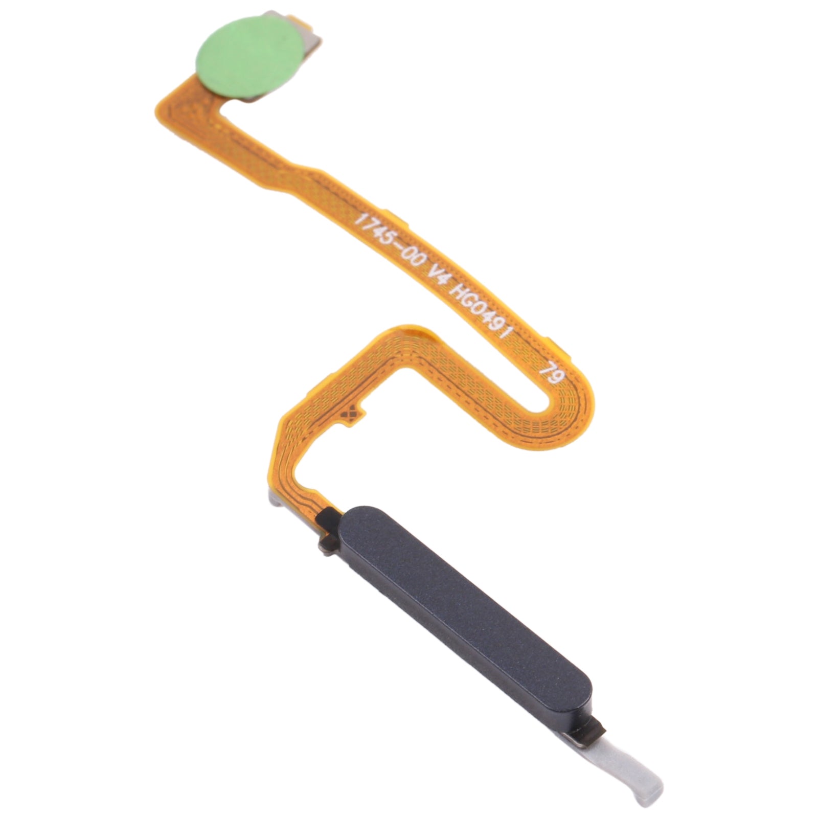 Fingerprint Sensor Flex Cable for Xiaomi Redmi Note10 Pro(India) / Redmi Note 10 Pro Max / Redmi Note 10 Pro M2101K6G M2101K6R M2101K6P M2101K6I(Black)