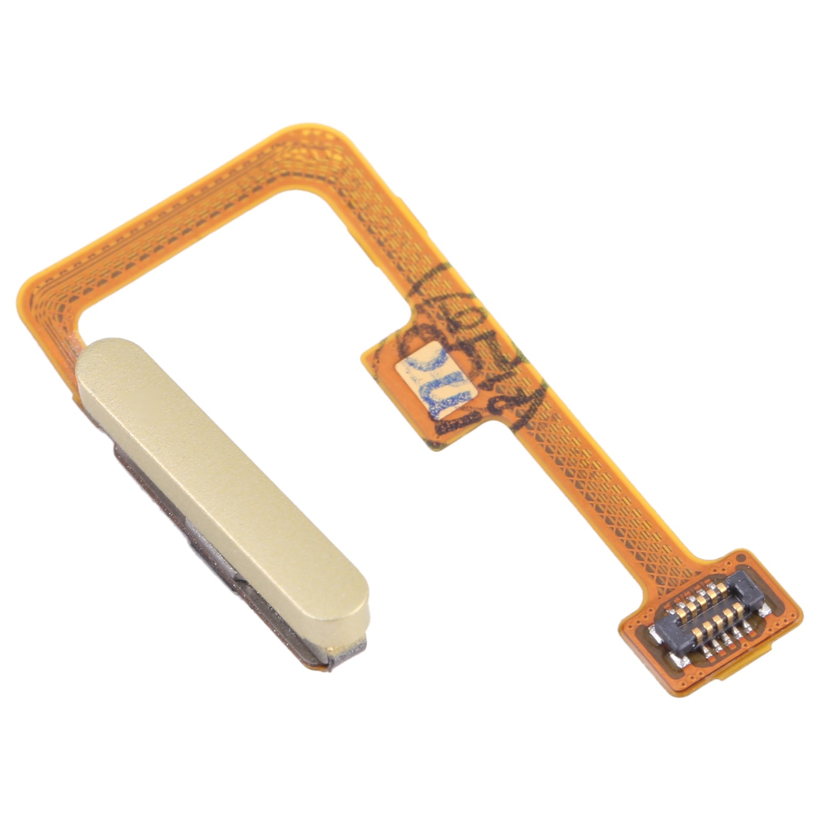 Fingerprint Sensor Flex Cable for Xiaomi Mi 11 Lite/11 Lite 5G NE M2101K9G(Yellow)