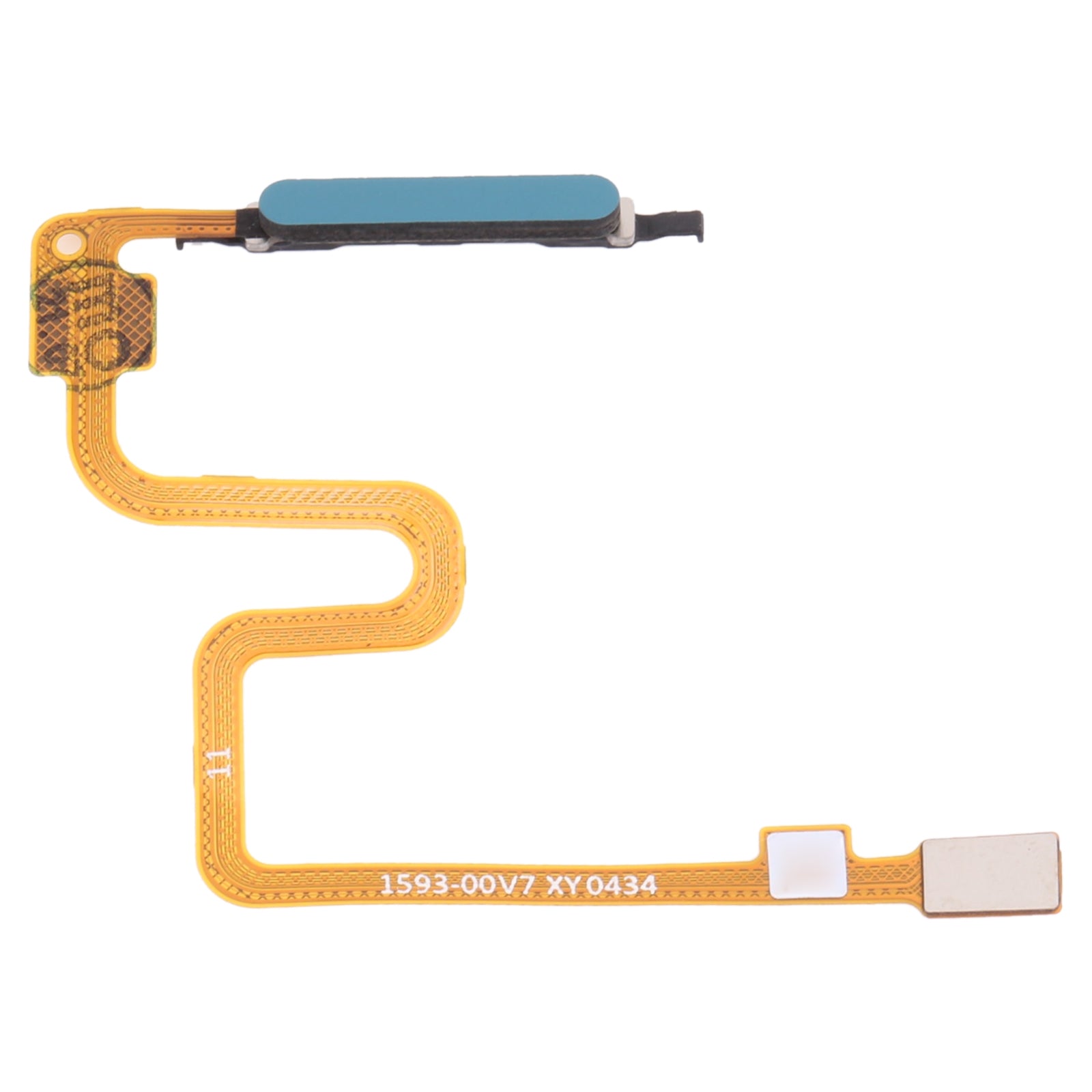 Fingerprint Sensor Flex Cable for Xiaomi Redmi Note 9 5G / Redmi Note 9T M2007J22G M2007J22C (Green)