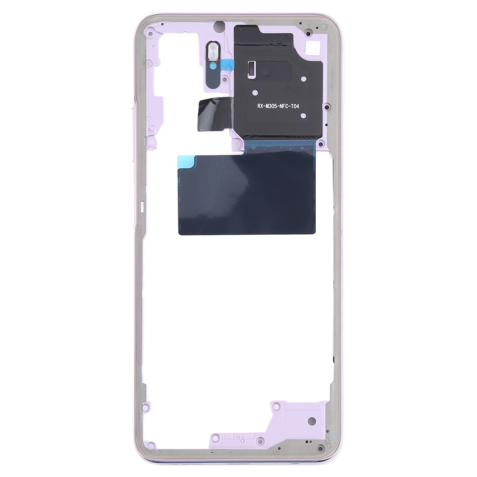 Middle Frame Bezel Plate for Xiaomi Redmi Note 10s M2101K7BG (Purple)