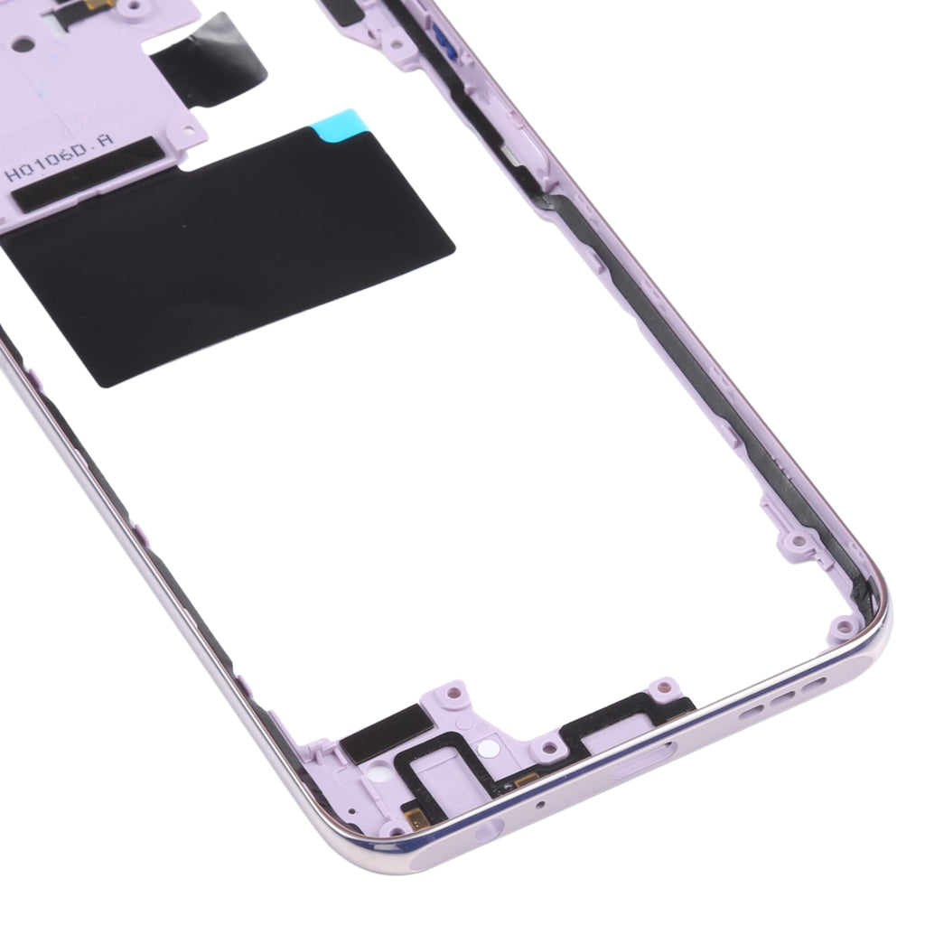 Middle Frame Bezel Plate for Xiaomi Redmi Note 10s M2101K7BG (Purple)