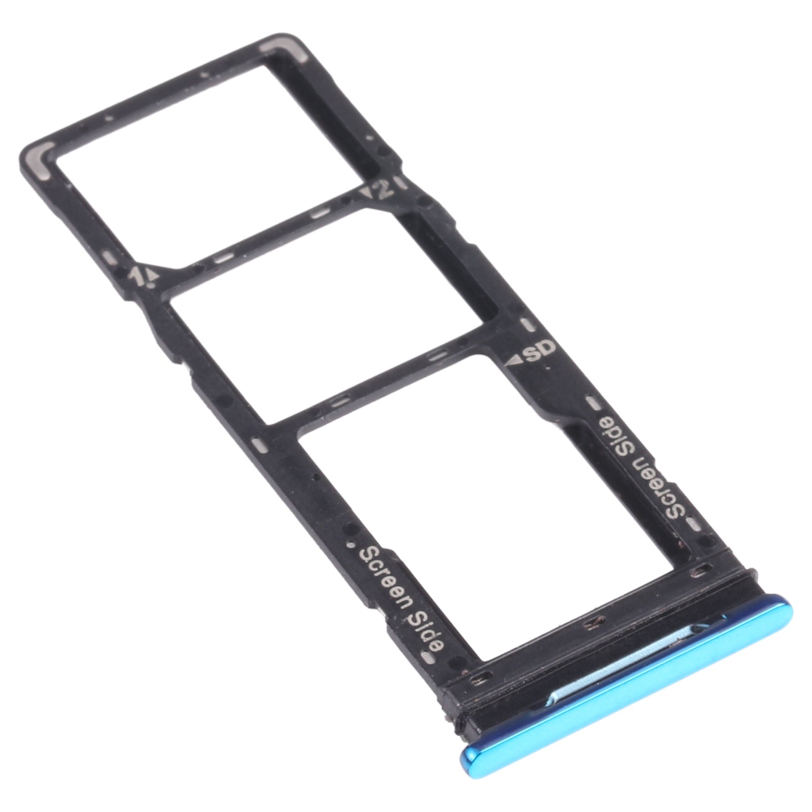 For infinix Note 8 X692 SIM Card Tray + SIM Card Tray + Micro SD Card Tray (Green)