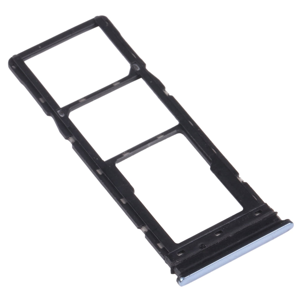 For infinix Note 8 X692 SIM Card Tray + SIM Card Tray + Micro SD Card Tray (Grey)