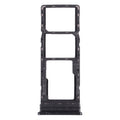 For infinix Smart 5 X657 X657C SIM Card Tray + SIM Card Tray + Micro SD Card Tray (Black)