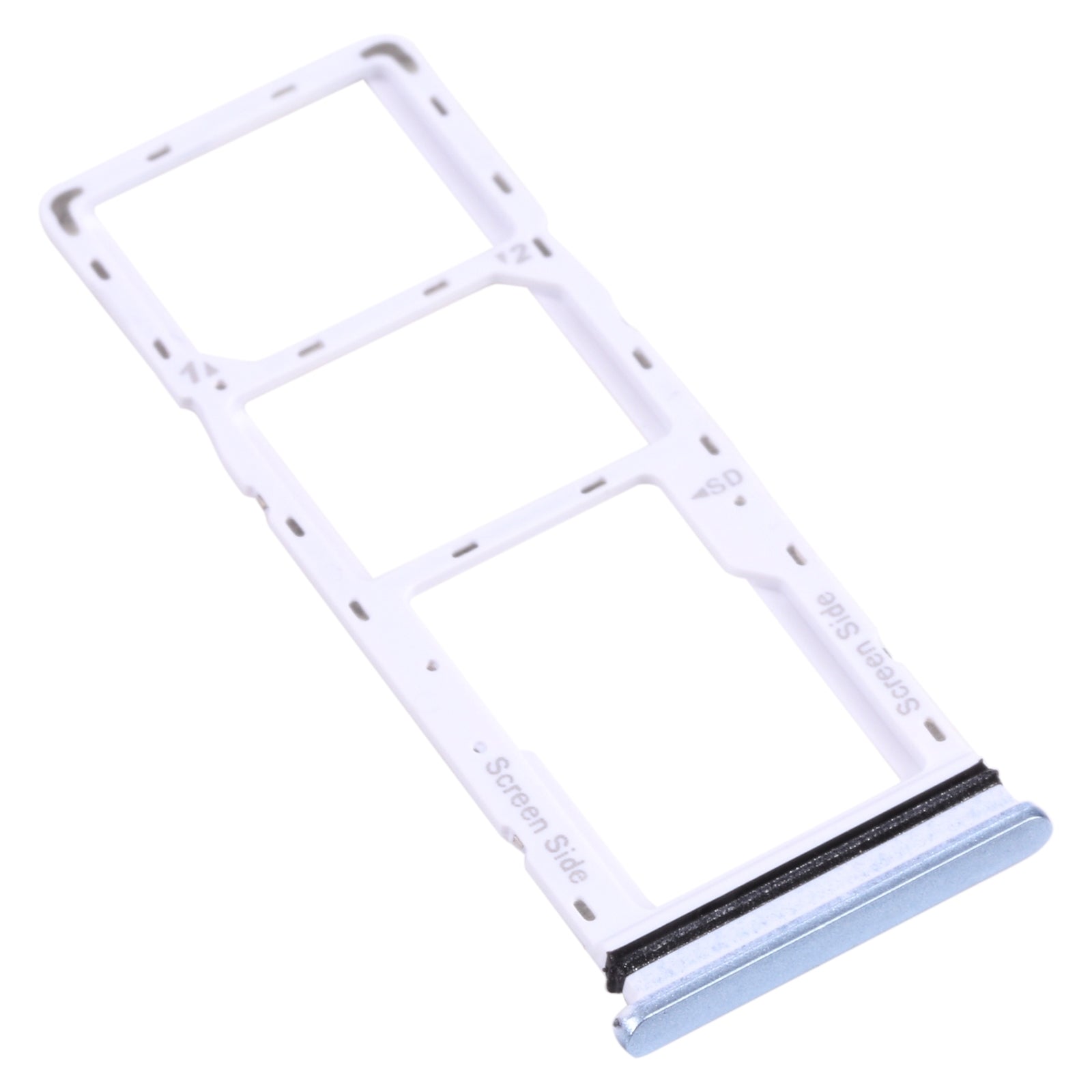 For Infinix Note 8i X683 SIM Card Tray + SIM Card Tray + Micro SD Card Tray (Grey)