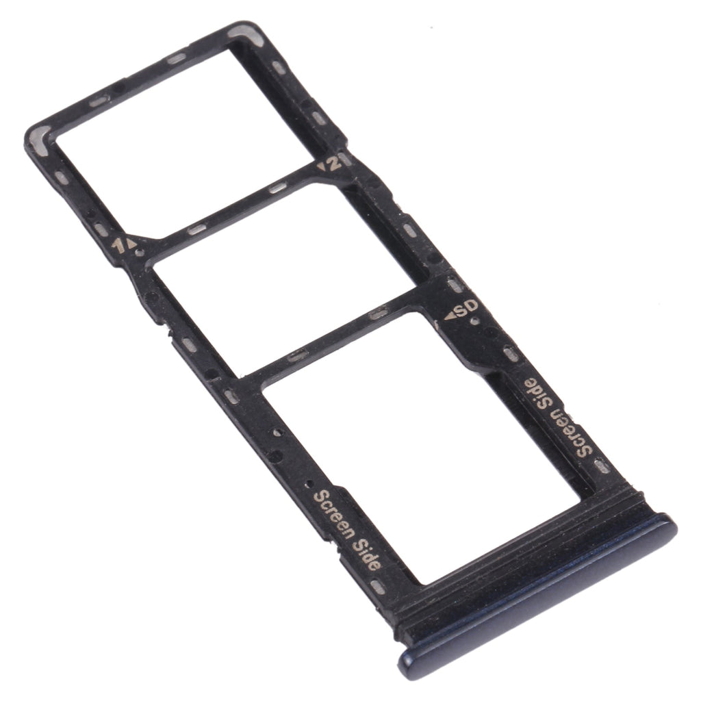 For Infinix Note 8i X683 SIM Card Tray + SIM Card Tray + Micro SD Card Tray (Blue)