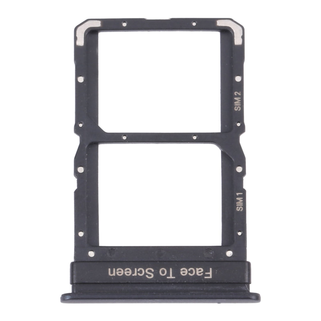 SIM Card Tray + SIM Card Tray for Xiaomi Redmi Note 10 Pro 5G / Poco X3 GT(Black)