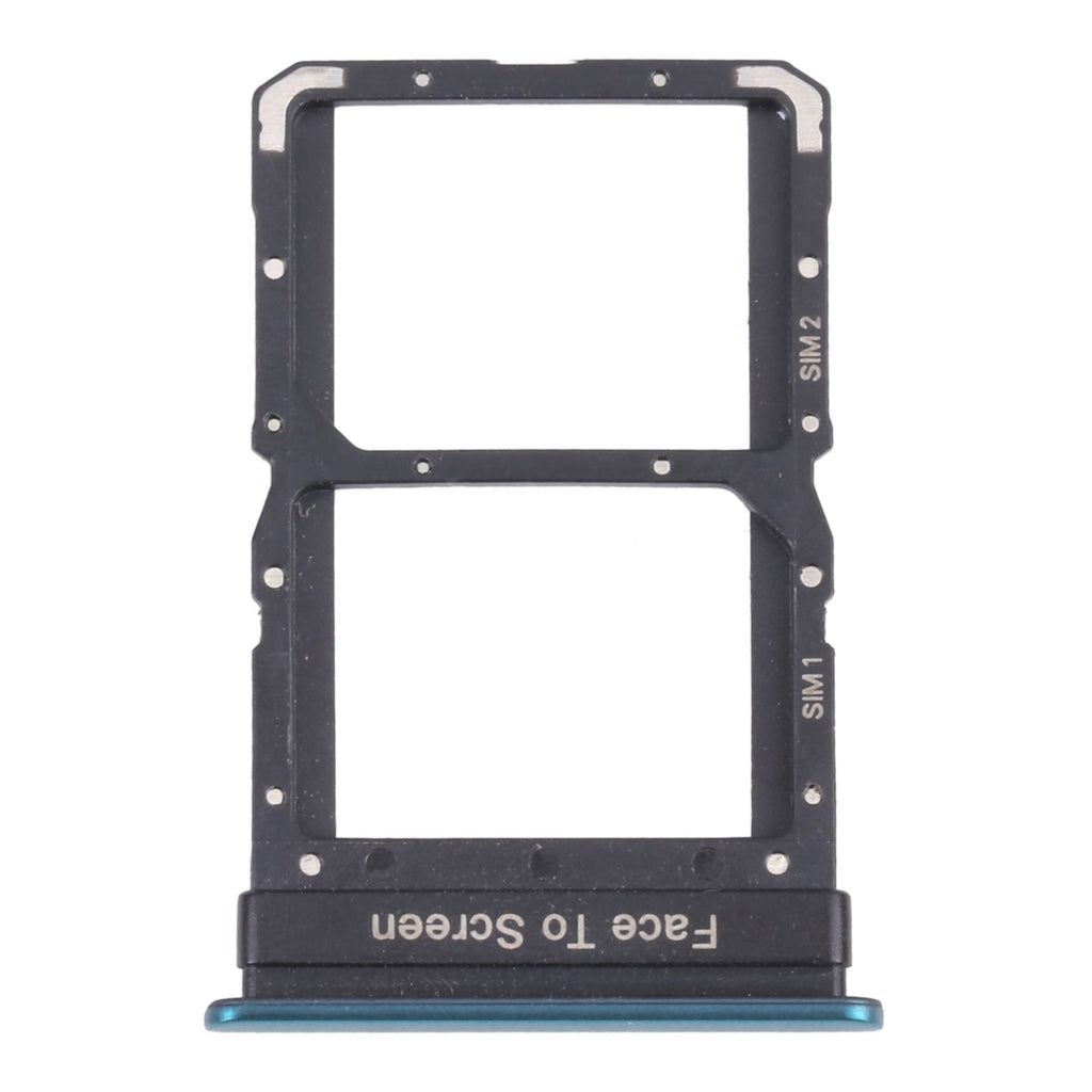 SIM Card Tray + SIM Card Tray for Xiaomi Redmi Note 10 Pro 5G / Poco X3 GT(Green)
