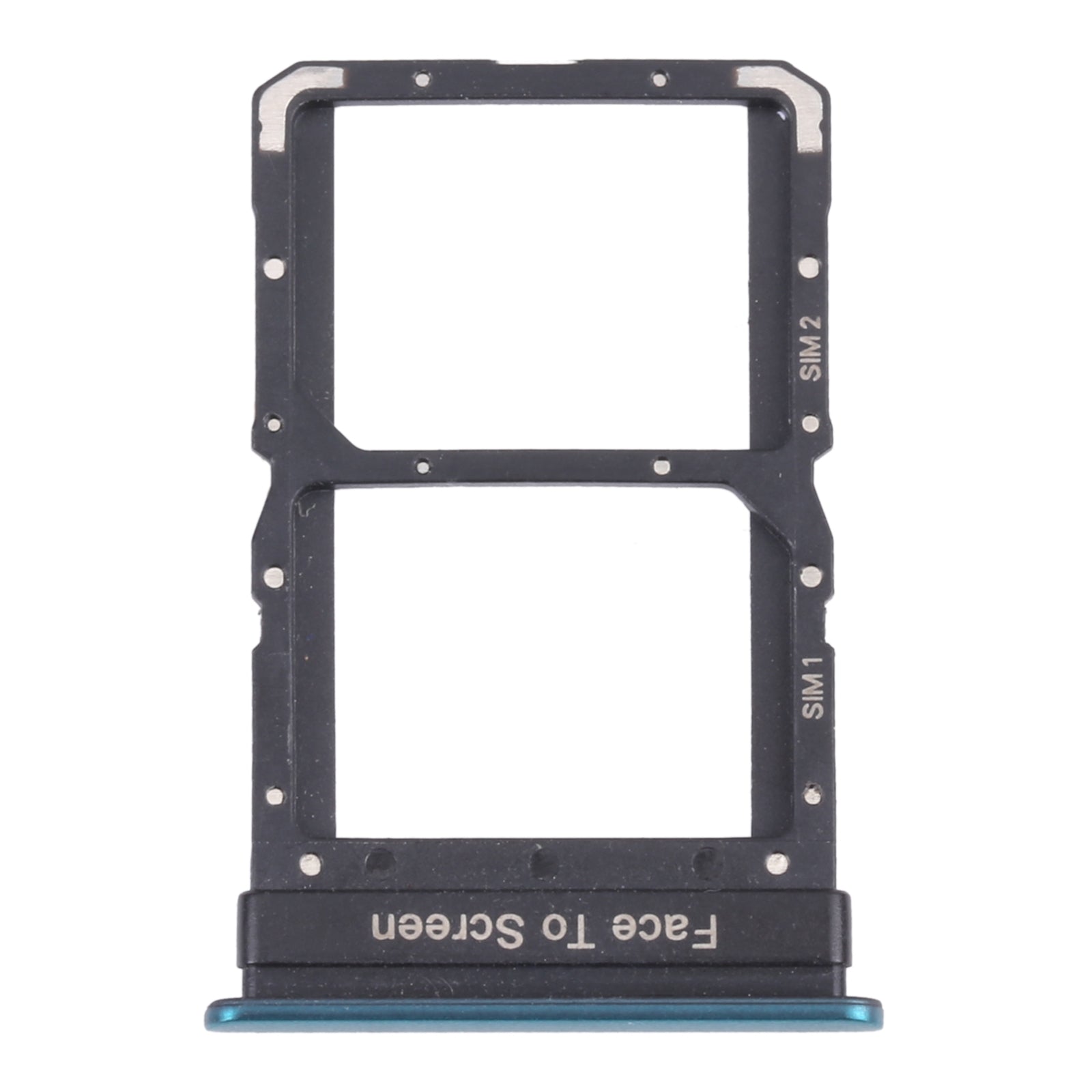 SIM Card Tray + SIM Card Tray for Xiaomi Redmi Note 10 Pro 5G / Poco X3 GT(Green)