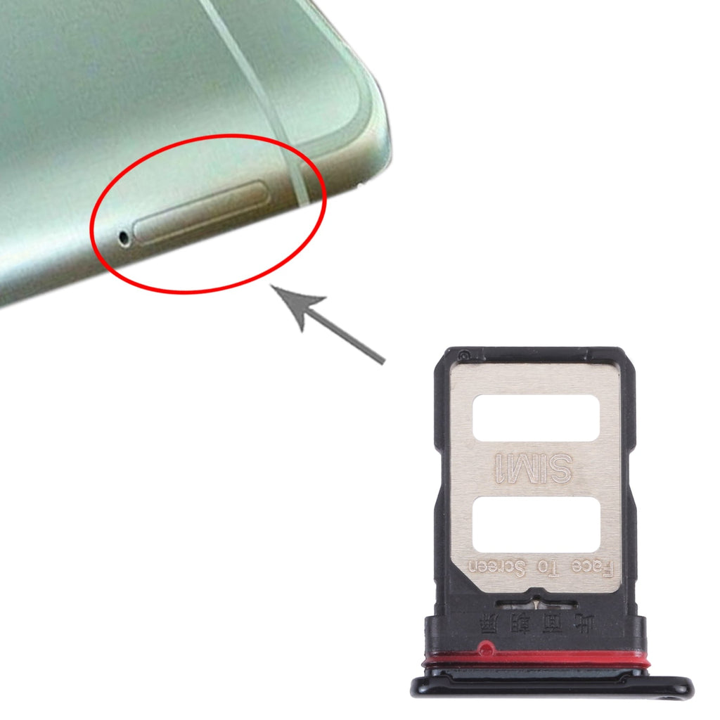 SIM Card Tray + SIM Card Tray for Xiaomi Redmi K40 Pro / Redmi K40 / Redmi K40 Pro+ / Poco F3 / Mi 11i / Mi 11X / Mi 11X Pro(Black)