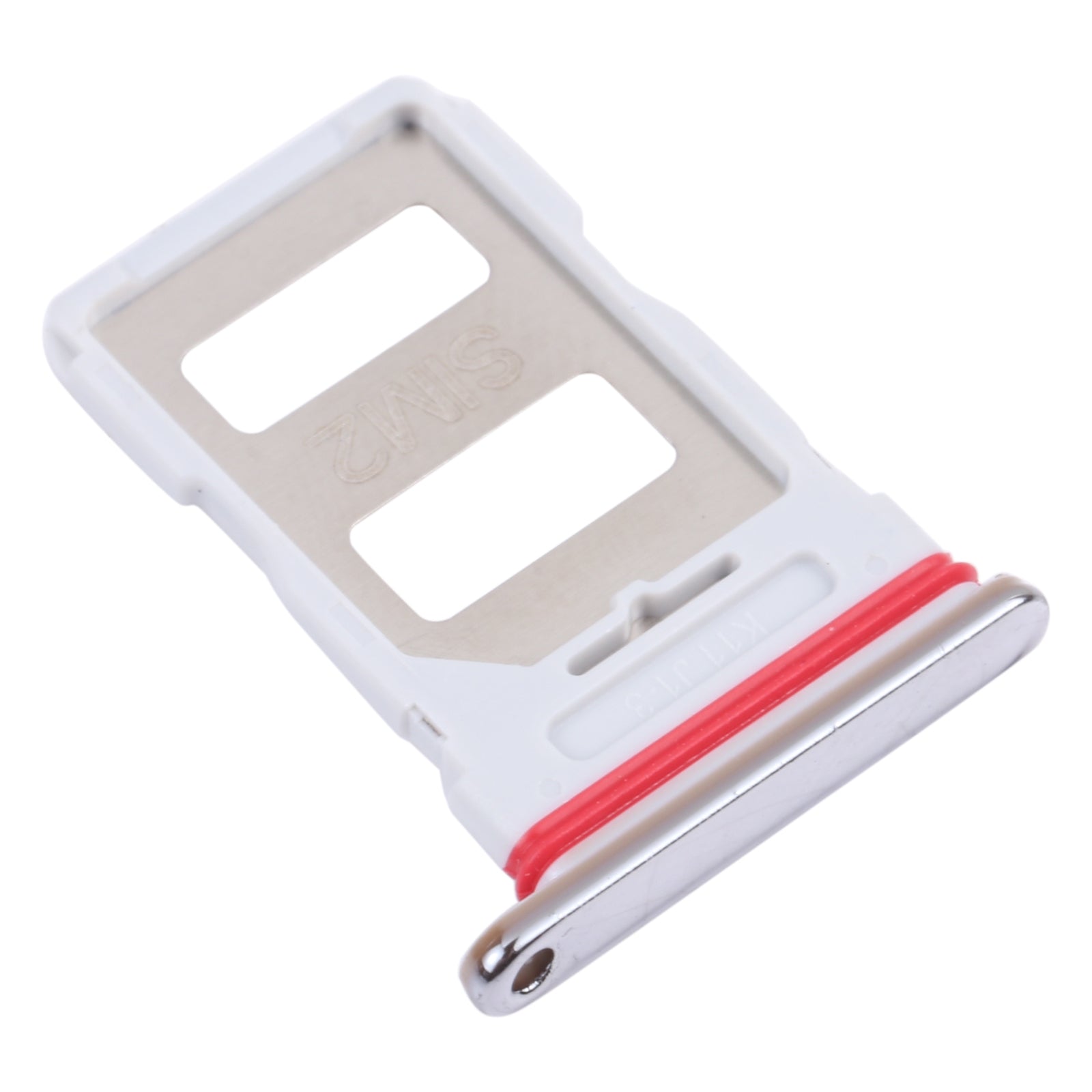 SIM Card Tray + SIM Card Tray for Xiaomi Redmi K40 Pro / Redmi K40 / Redmi K40 Pro+ / Poco F3 / Mi 11i / Mi 11X / Mi 11X Pro(Silver)