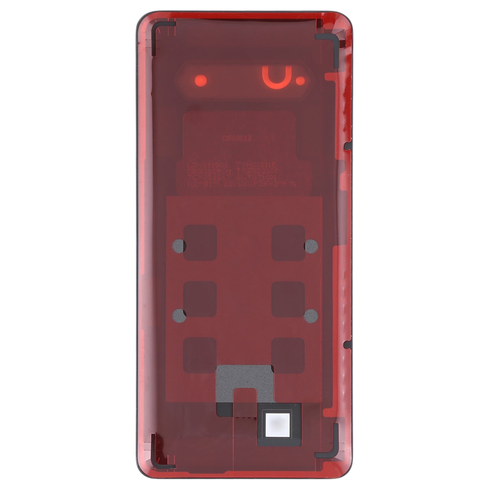 Original Battery Back Cover for Xiaomi Black Shark 4 / SHARK PRS-H0 / SHARK PRS-A0(Grey)
