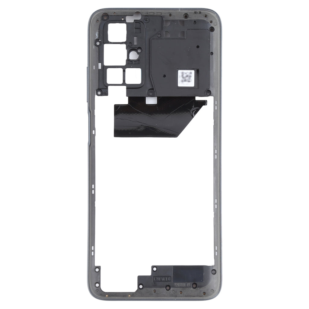 Middle Frame Bezel Plate for Xiaomi Redmi 10 (Black)