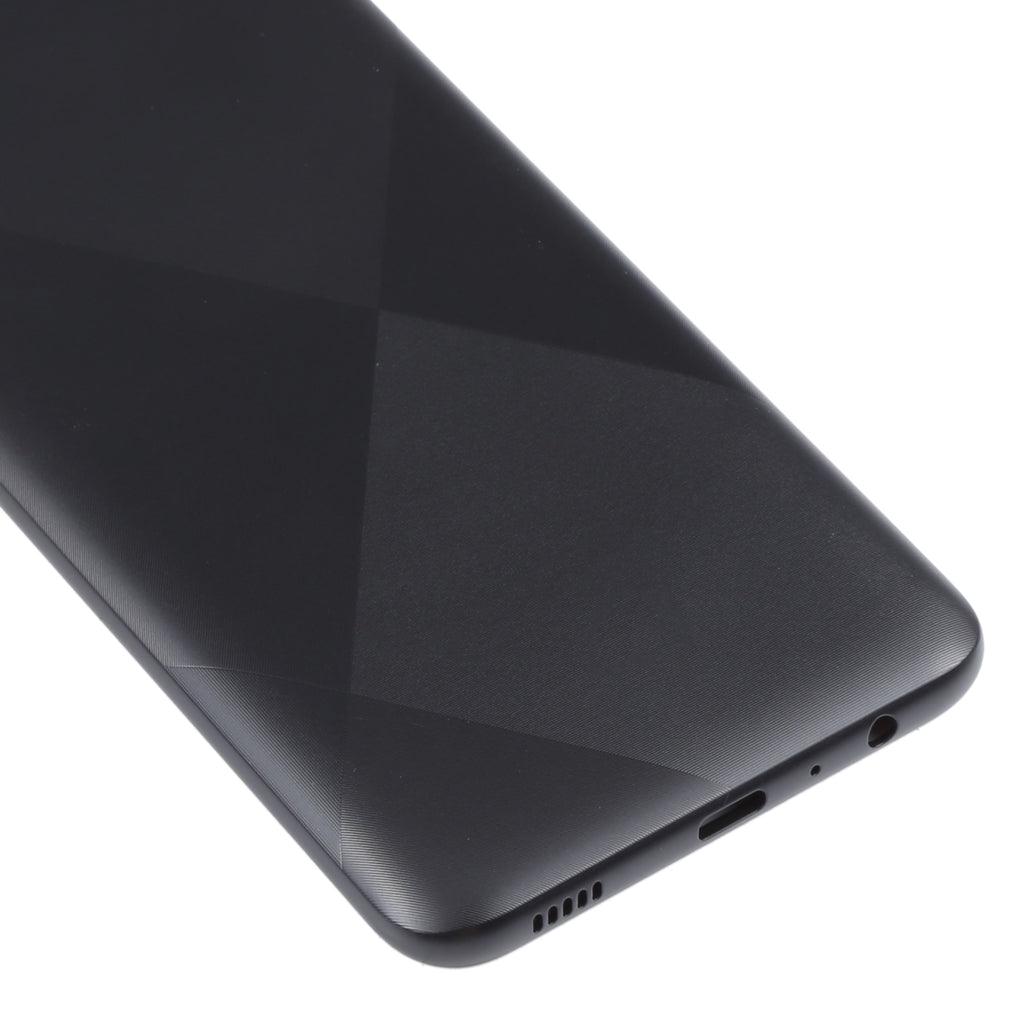 For Samsung Galaxy A02s SM-A025F Battery Back Cover (Black)