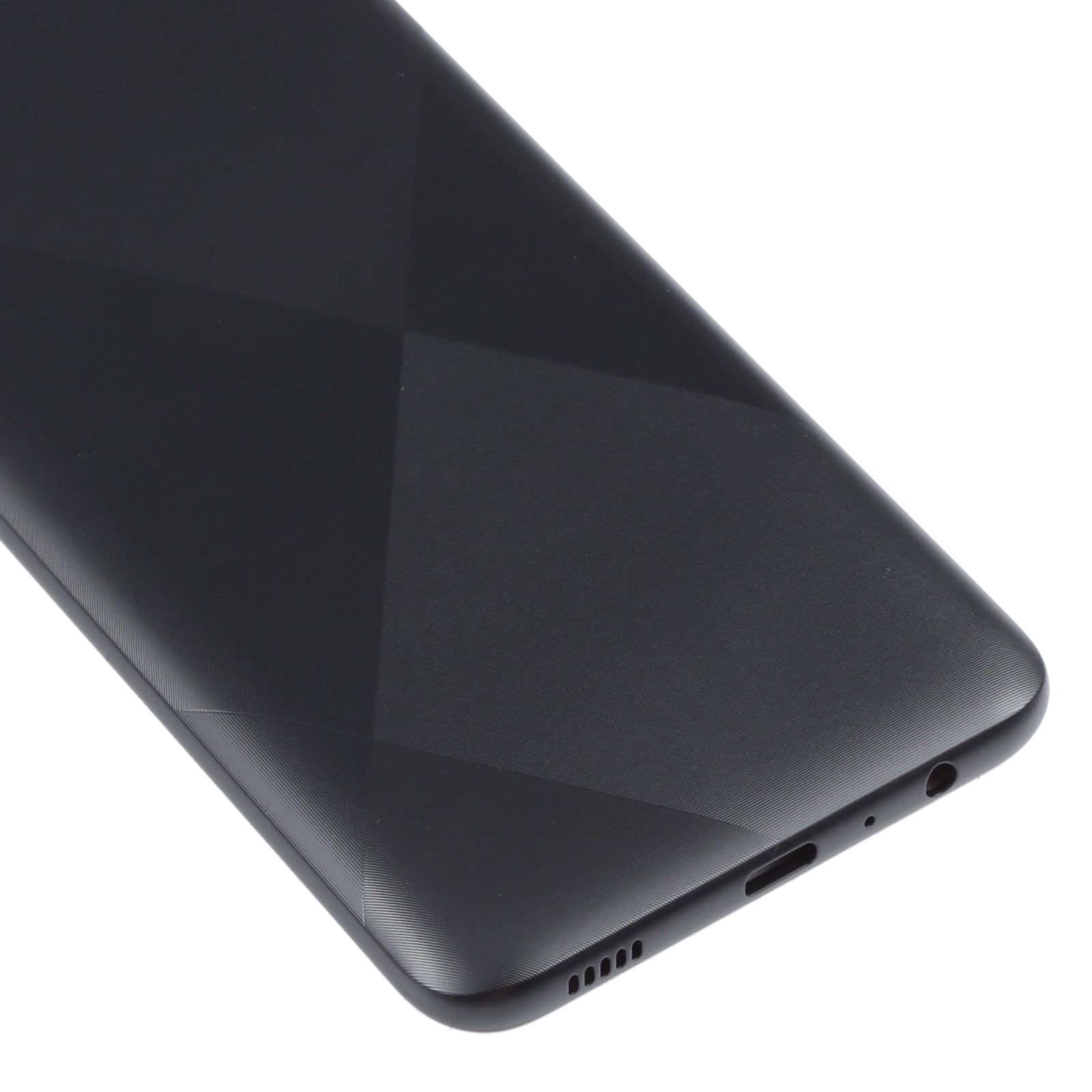 For Samsung Galaxy A02s SM-A025F Battery Back Cover (Black)