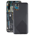 For Samsung Galaxy A02s SM-A025F Battery Back Cover (Black)