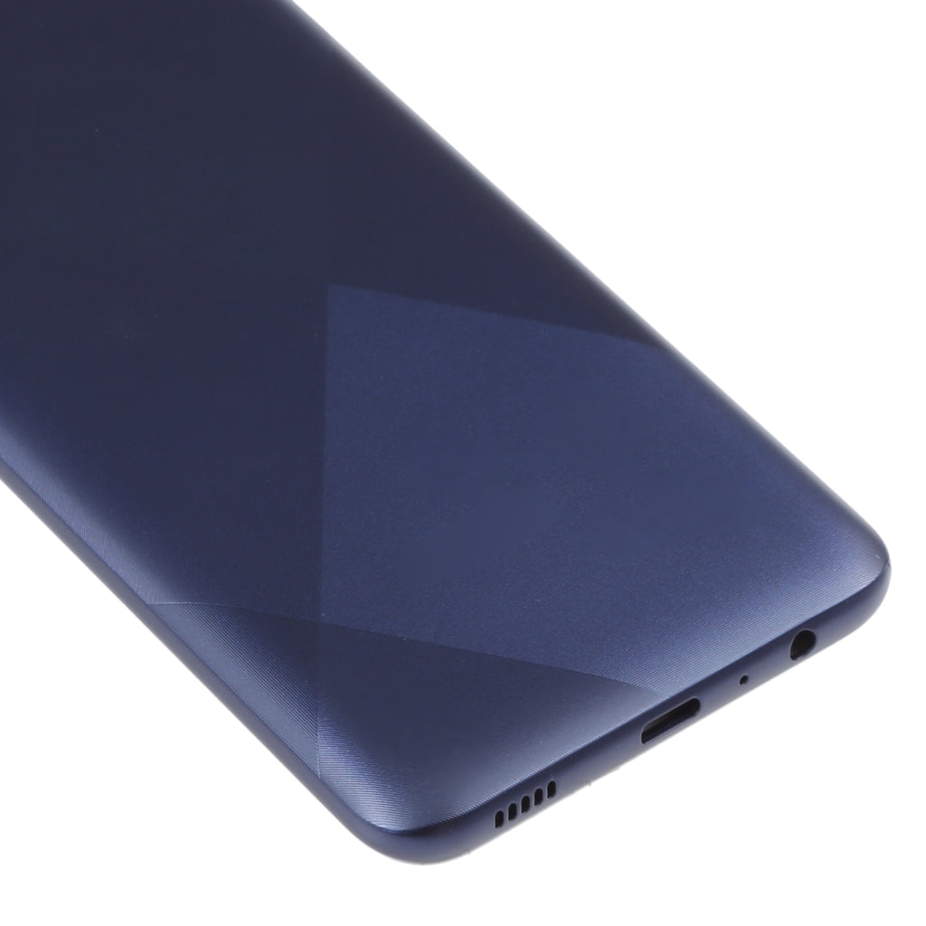 For Samsung Galaxy A02s SM-A025F Battery Back Cover (Blue)
