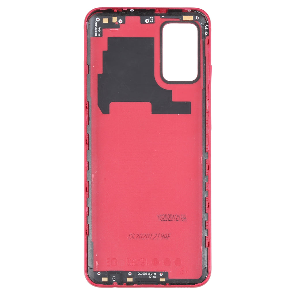 For Samsung Galaxy A02s SM-A025F Battery Back Cover (Red)