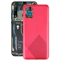 For Samsung Galaxy A02s SM-A025F Battery Back Cover (Red)