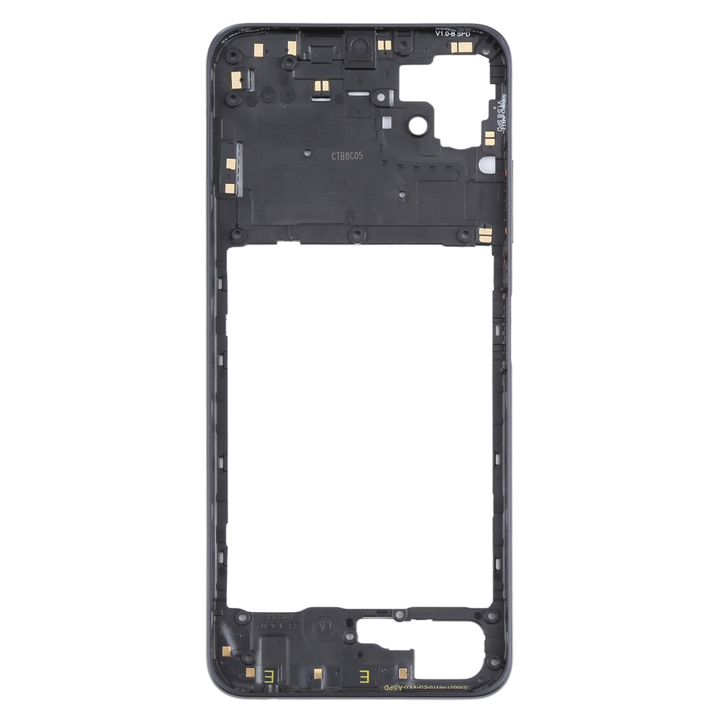 For Samsung Galaxy A22 5G Middle Frame Bezel Plate (Black)