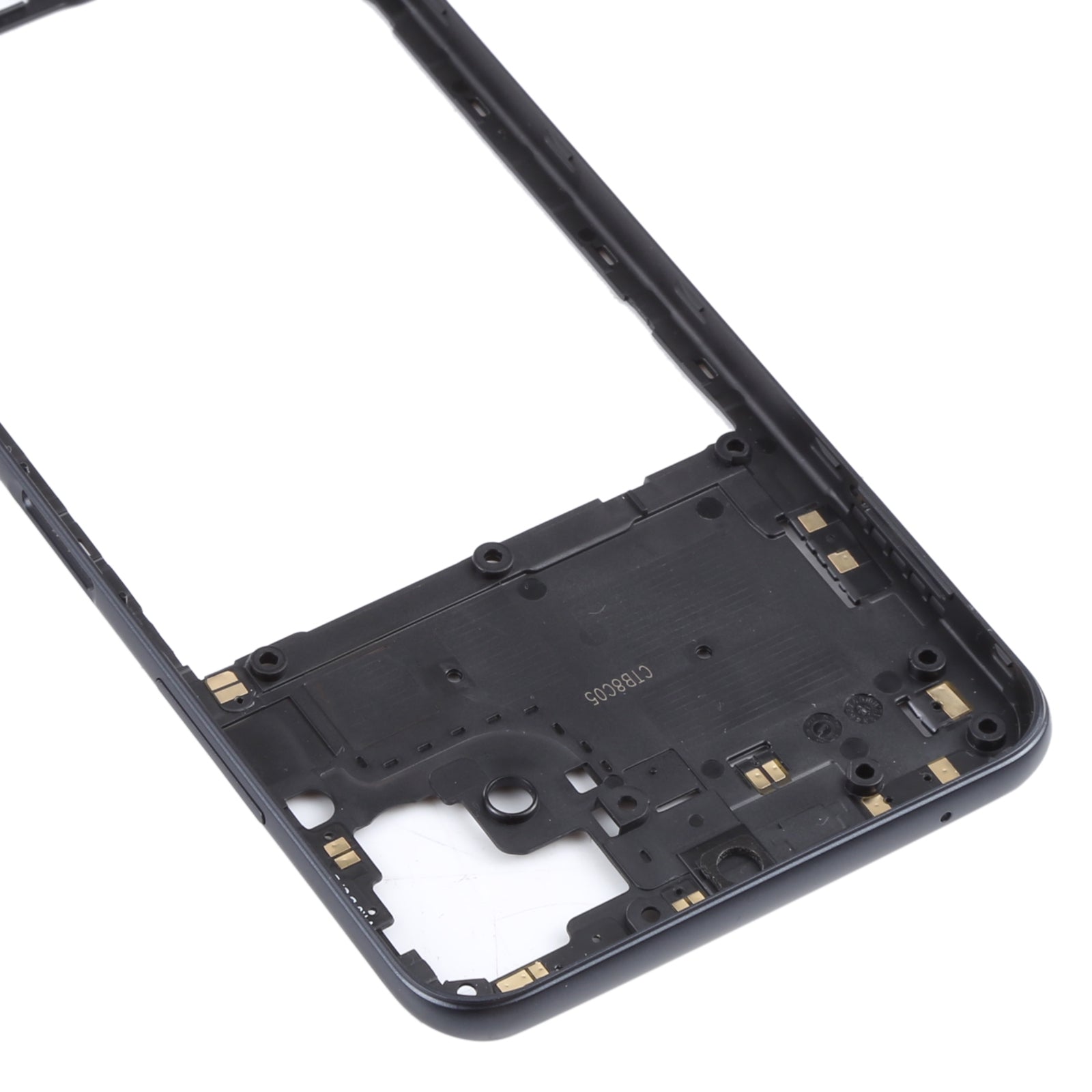 For Samsung Galaxy A22 5G Middle Frame Bezel Plate (Black)