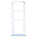 For OPPO Realme 7i RMX2103  SIM Card Tray + SIM Card Tray + Micro SD Card Tray (Blue)