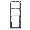 For OPPO Realme C12 RMX2189  SIM Card Tray + SIM Card Tray + Micro SD Card Tray (Blue)