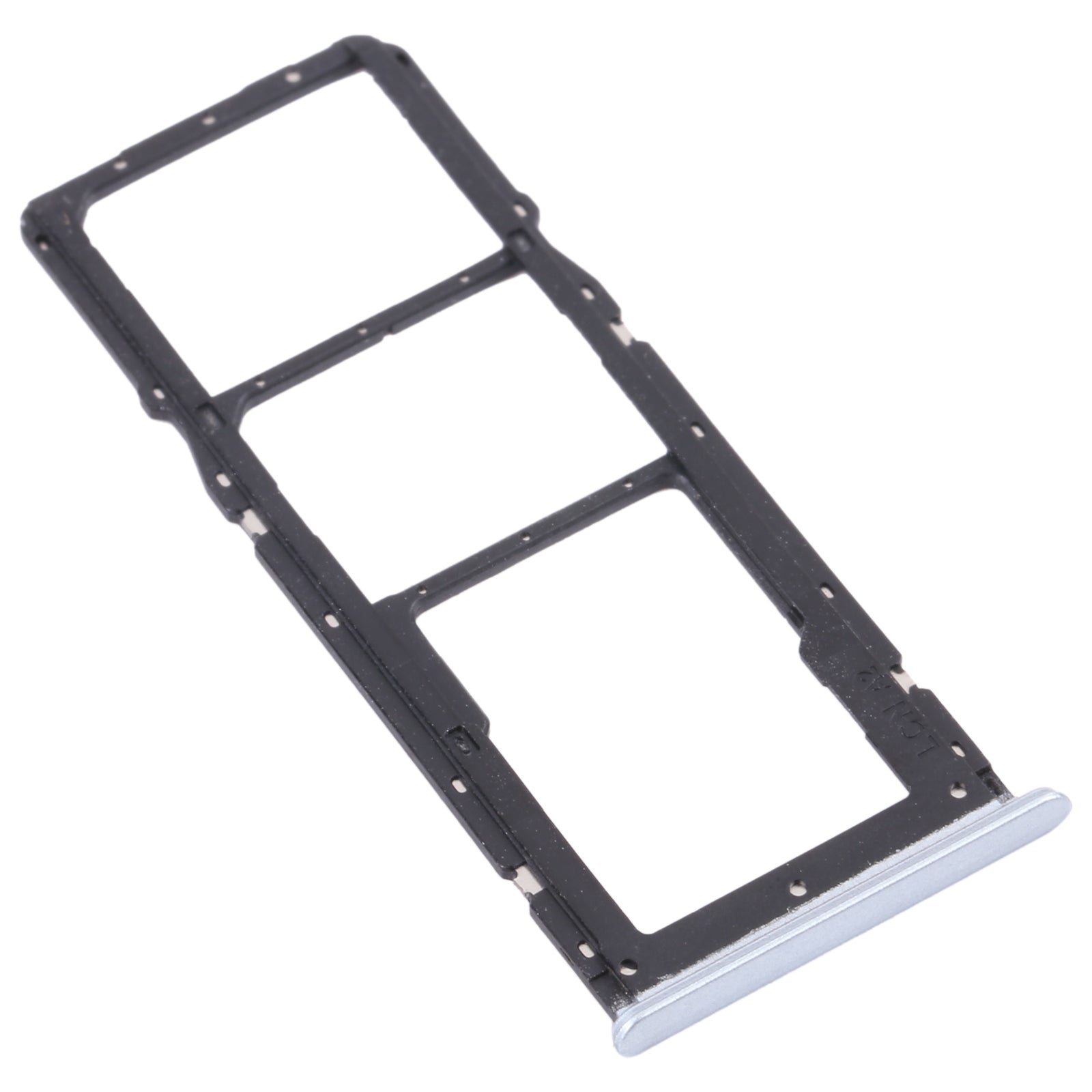 For OPPO Realme 7 (Asia) RMX2151, RMX2163  SIM Card Tray + SIM Card Tray + Micro SD Card Tray (White)