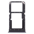 For OPPO Realme V5 5G  SIM Card Tray + SIM Card Tray / Micro SD Card Tray (Black)