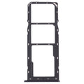 For OPPO A12 CPH2083, CPH2077  SIM Card Tray + SIM Card Tray + Micro SD Card Tray (Black)