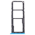 For OPPO A12 CPH2083, CPH2077  SIM Card Tray + SIM Card Tray + Micro SD Card Tray (Blue)