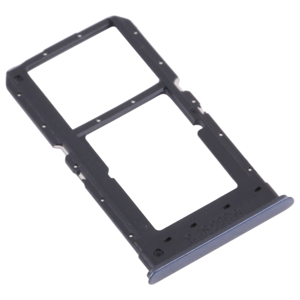For OPPO K7X / Realme V5 / Realme Q2 PERM00 SIM Card Tray + SIM Card Tray / Micro SD Card Tray (Black)