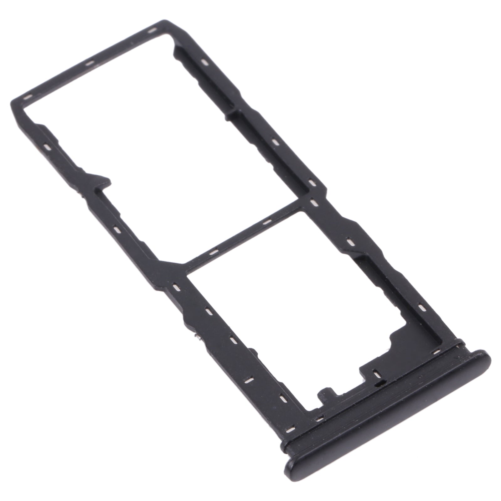 For vivo Y30 (China) / Y20s V2034A SIM Card Tray + SIM Card Tray + Micro SD Card Tray (Black)
