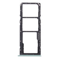 For OPPO Realme 7i (Global)  SIM Card Tray + SIM Card Tray + Micro SD Card Tray (Green)