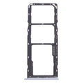 For OPPO Realme Narzo 20  SIM Card Tray + SIM Card Tray + Micro SD Card Tray (Silver)