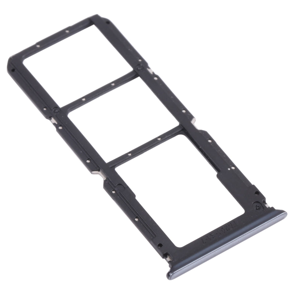 For OPPO A74 5G / A54 5G / A93 PCGM00, PEHM00  SIM Card Tray + SIM Card Tray + Micro SD Card Tray(Black)