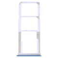 SIM Card Tray + SIM Card Tray + Micro SD Card Tray for Xiaomi Redmi Note 10 4G / Redmi Note 10S M2101K7AI, M2101K7AG, M2101K7BG, M2101K7BI, M2101K7BNY, M2101K7BL (Blue)