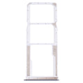 SIM Card Tray + SIM Card Tray + Micro SD Card Tray for Xiaomi Redmi Note 10 4G / Redmi Note 10S M2101K7AI, M2101K7AG, M2101K7BG, M2101K7BI, M2101K7BNY, M2101K7BL (White)