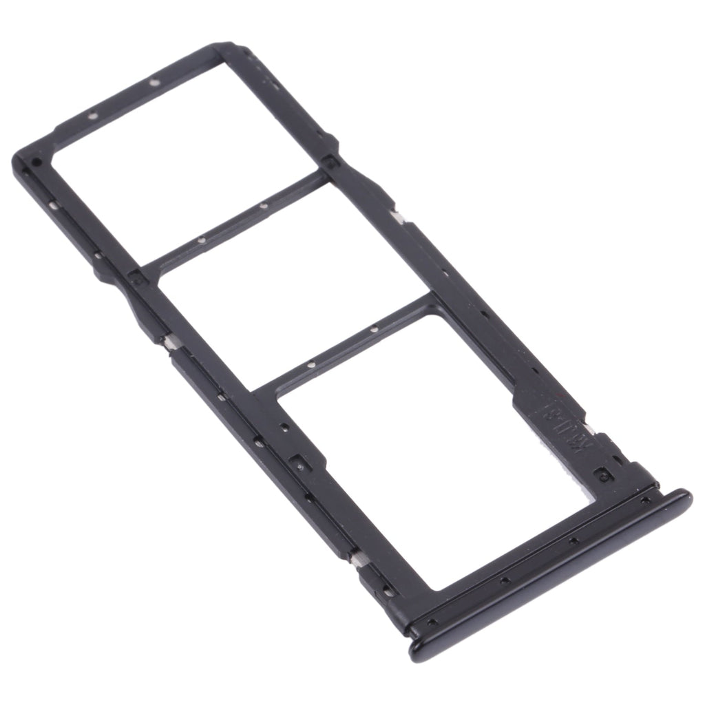 SIM Card Tray + SIM Card Tray + Micro SD Card Tray for Xiaomi Redmi Note 10 Pro 4G / Redmi Note 10 Pro Max / Redmi Note 10 Pro (India) M2101K6G, M2101K6R, M2101K6I, M2101K6P (Black)