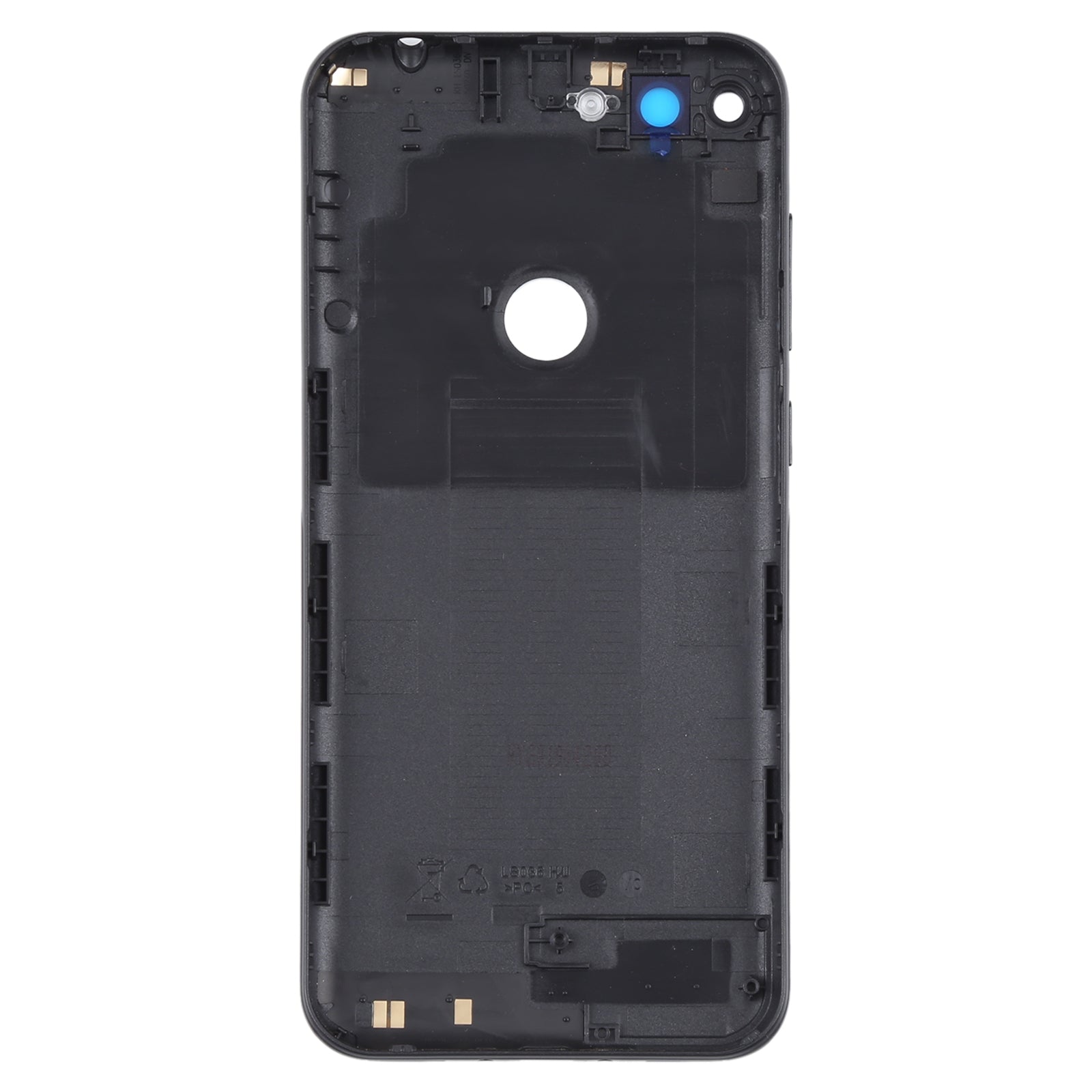 For Alcatel 1S (2019) 5024 5024A 5024D 5024F Battery Back Cover  (Black)
