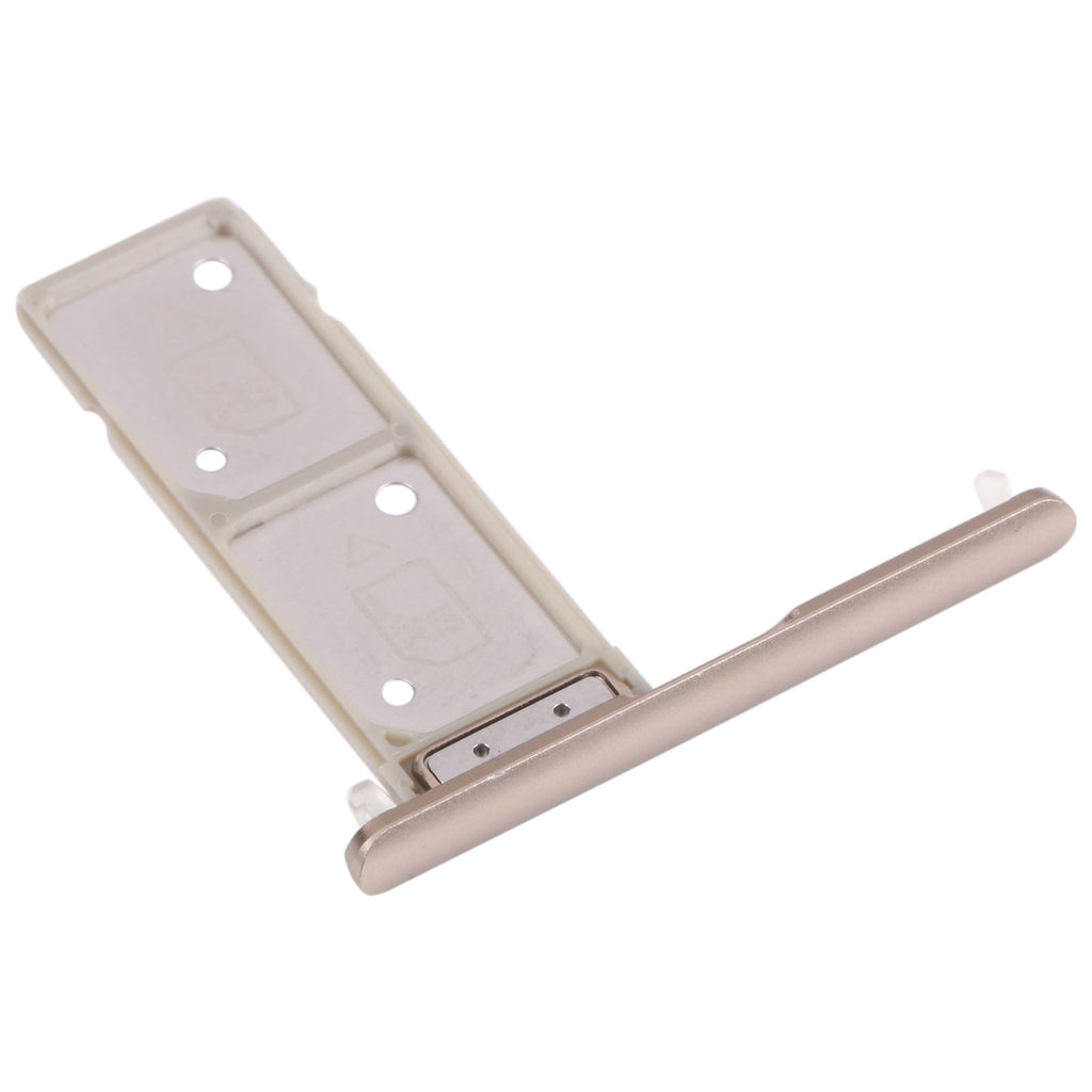 SIM Card Tray + SIM Card Tray for Sony Xperia XA2 Plus (Gold)