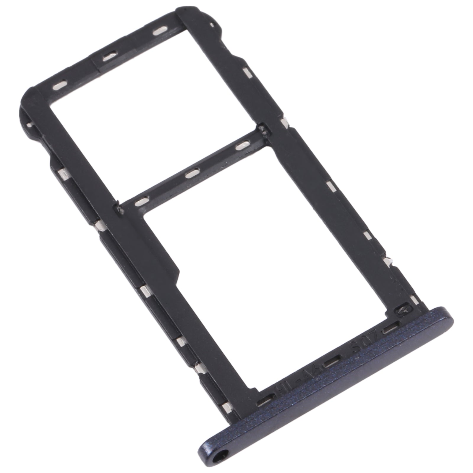 For ZTE Blade A52 SIM Card Tray + SIM Card Tray / Micro SD Card Tray (Grey)