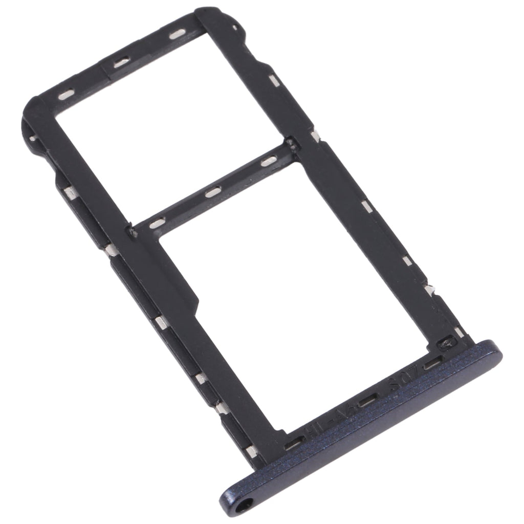 For ZTE Blade A72 SIM Card Tray + SIM Card Tray / Micro SD Card Tray (Grey)